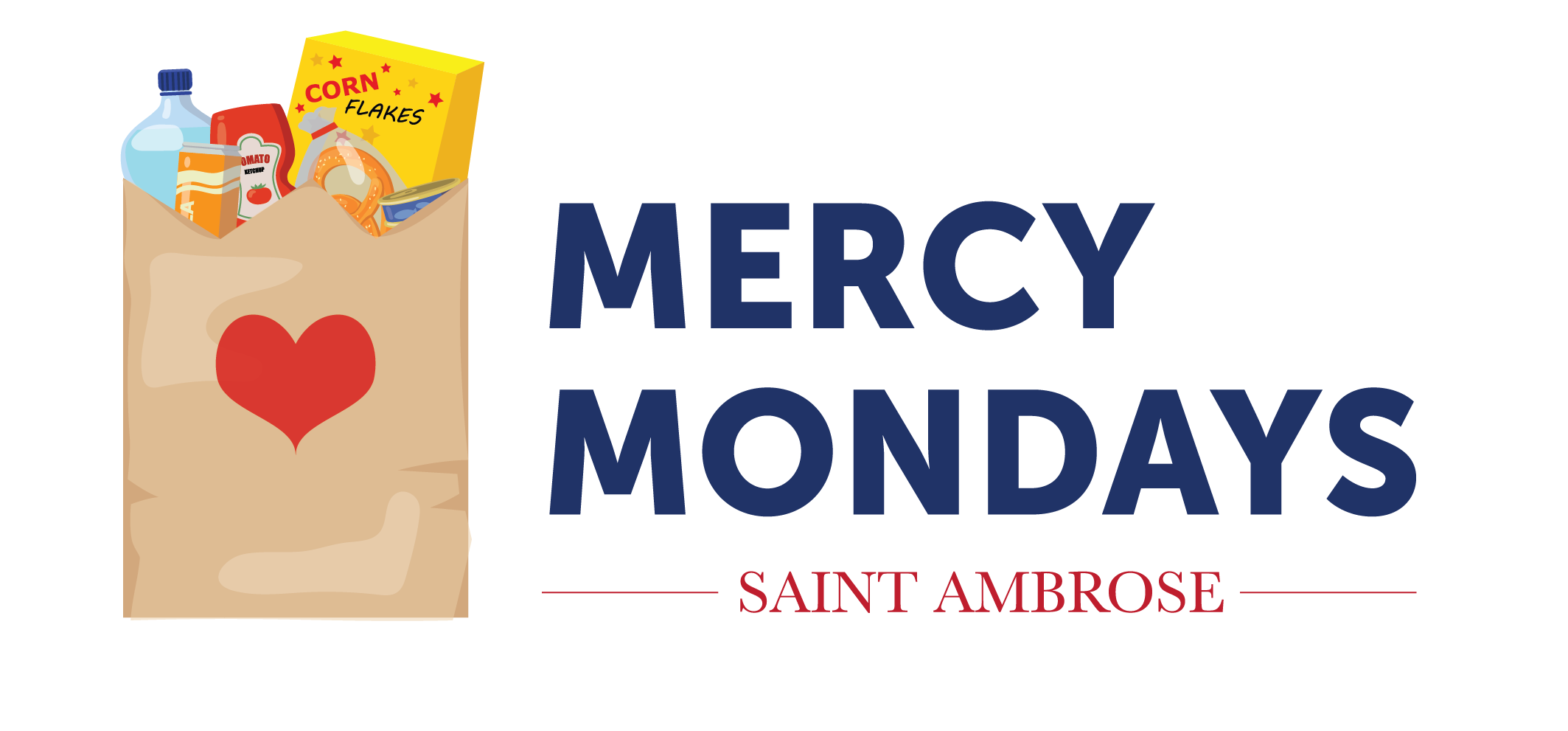 Mercy Mondays Final Logo Saint Ambrose Catholic Parish