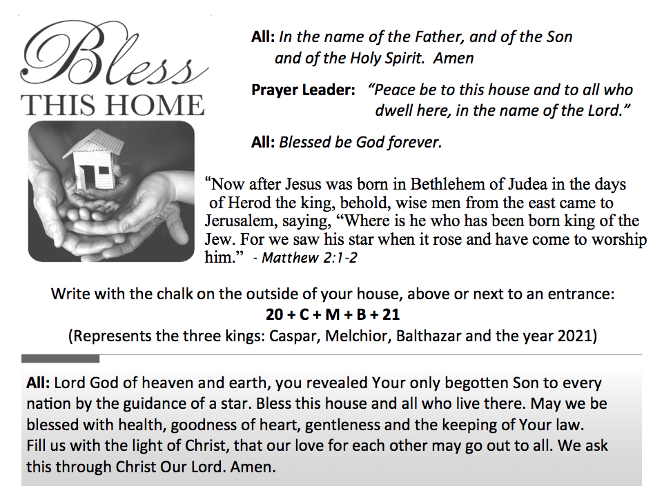 Family Home Blessing