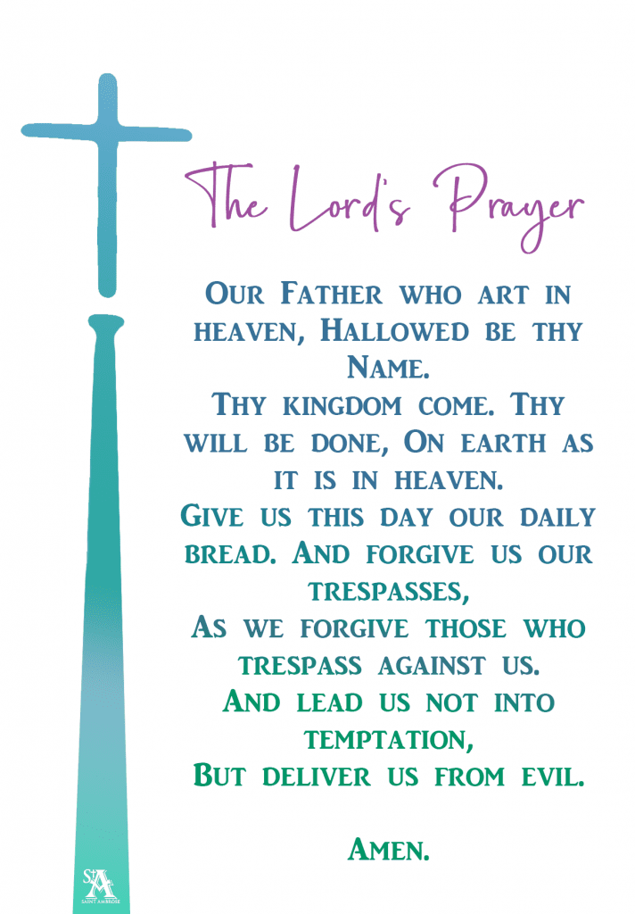 Prayers to Pray - Saint Ambrose Catholic Parish