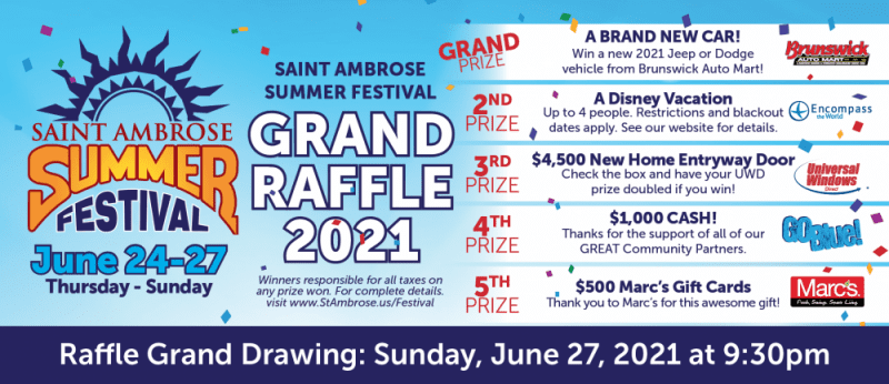 Raffle Small - Saint Ambrose Catholic Parish