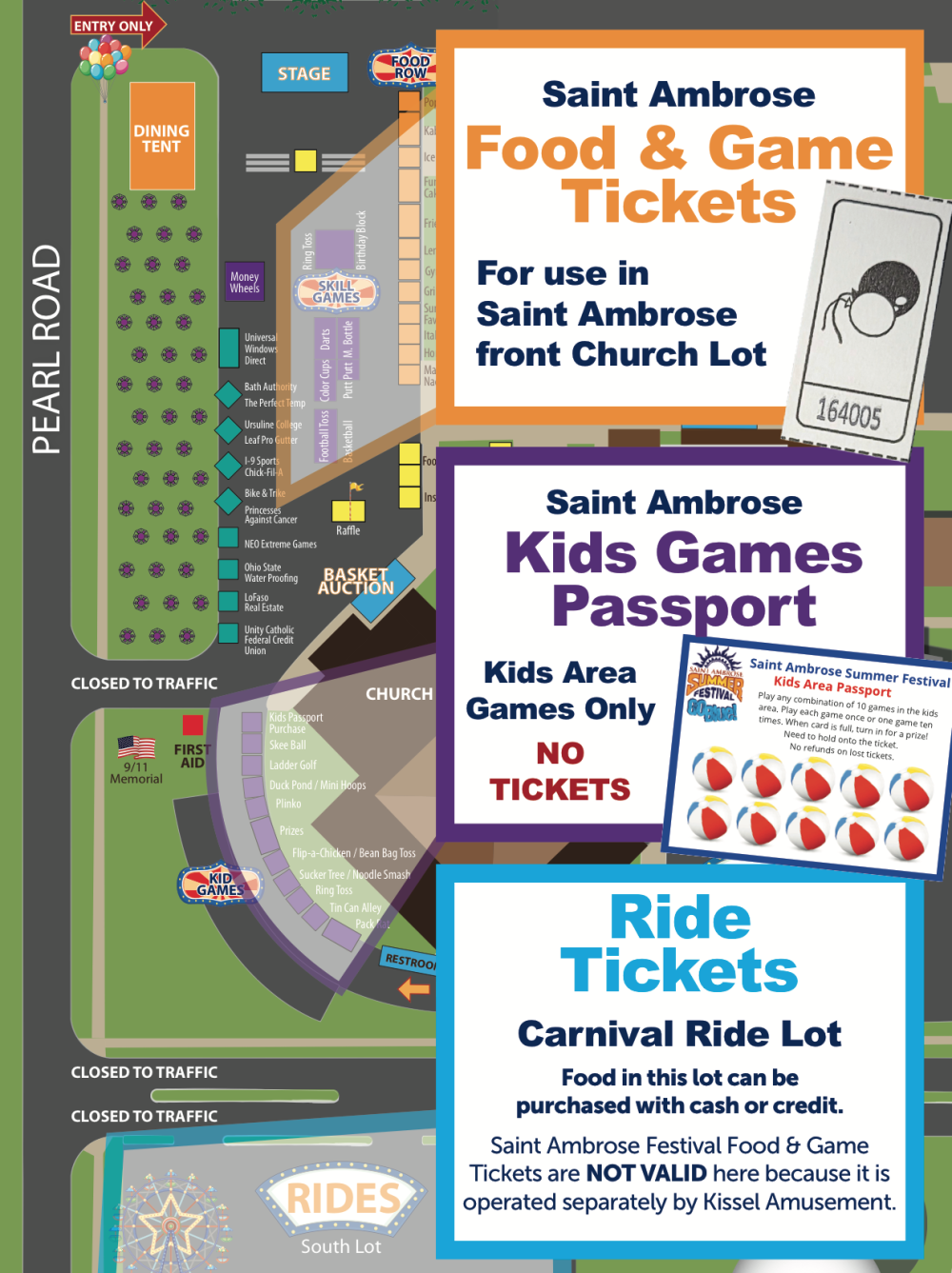 Summer Festival Tickets Explained Saint Ambrose Catholic Parish