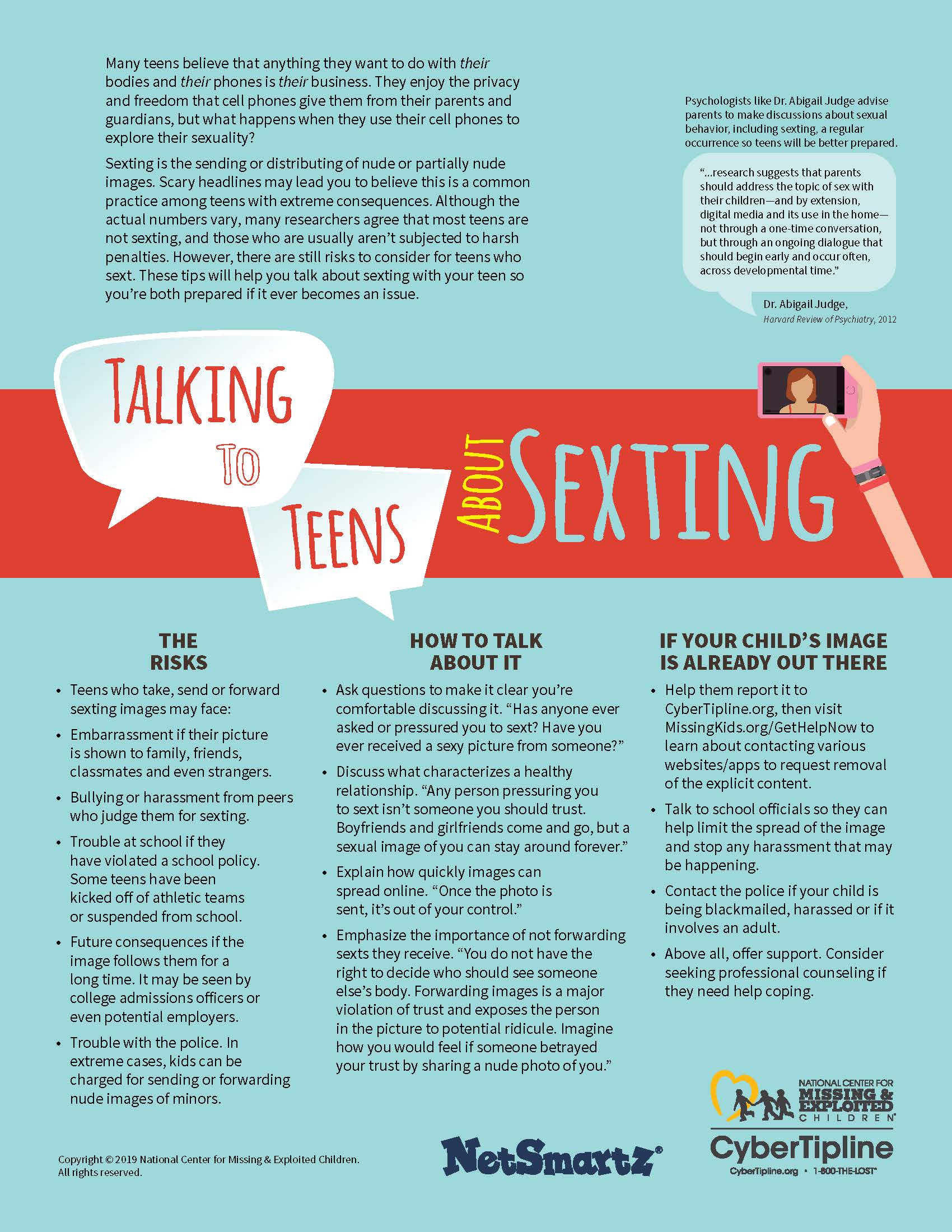 Talking to Teens about Safe Texting photo
