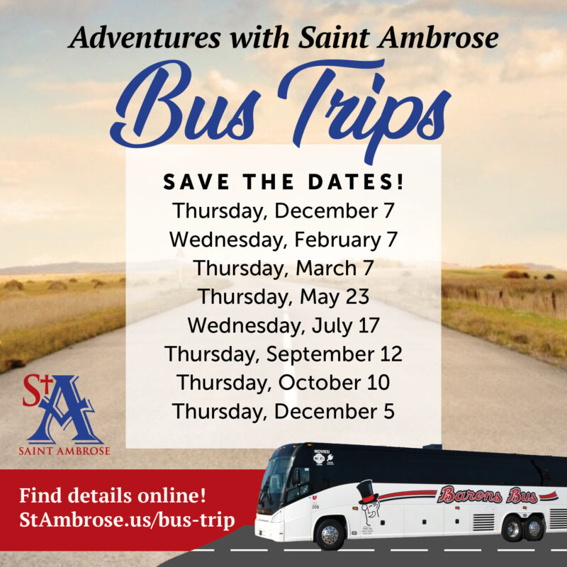 SA23 2024 Bus Trips Saint Ambrose Catholic Parish