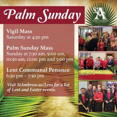 SA25 Palm Sunday Social