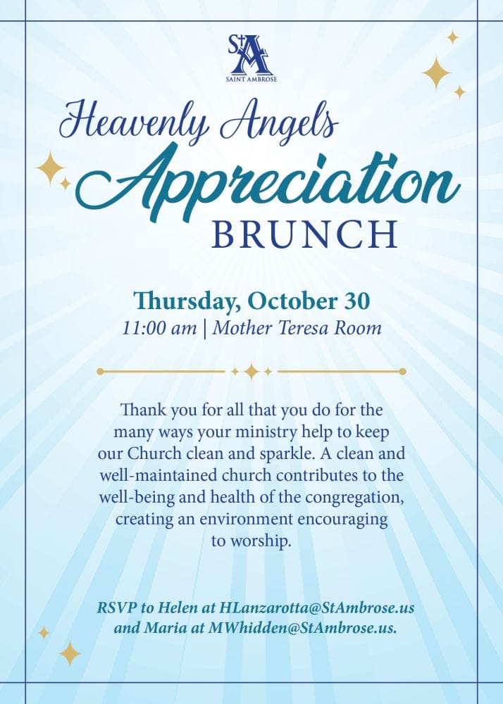SA25 Heavenly Angels Appreciation Brunch Invite